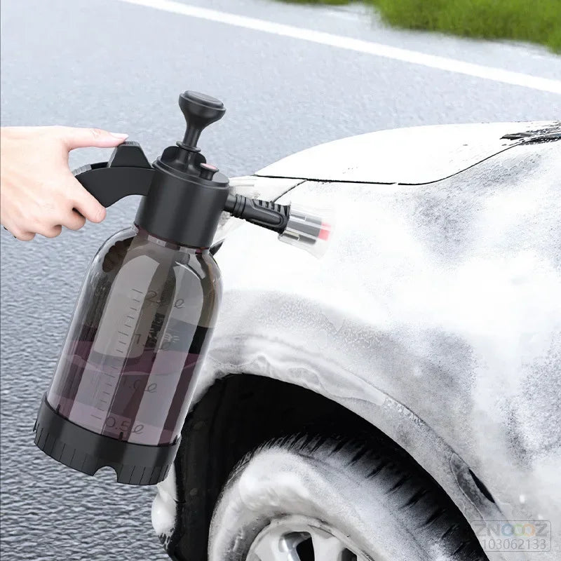 Hand Pump Foam Car Wash Sprayer Bottle Air Pressure