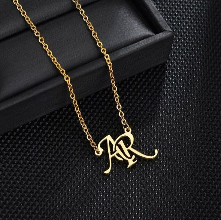 Double Alphabet Name Necklace
