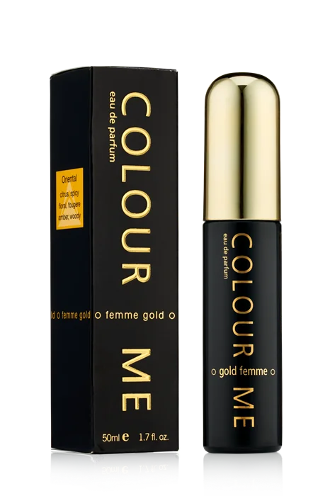 COLOUR ME Perfume Gold Femme 50 ML | Best Quality Fragrance For Men & Women