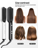 🔥 Electric Hair Straightening Comb – Fast & Safe Styling Brush