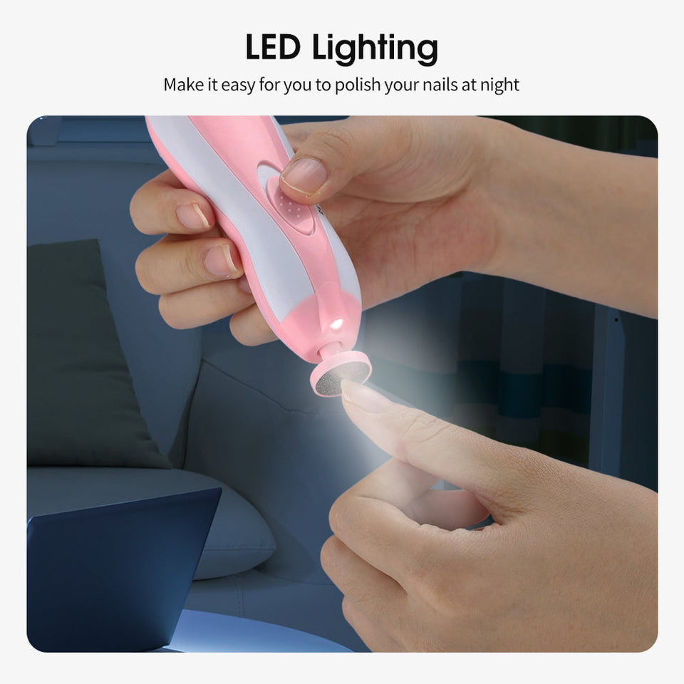 👶 Baby Electric Nail Trimmer Set ✨ | Safe & Gentle Nail Care for Infants & Toddlers 💅