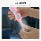 👶 Baby Electric Nail Trimmer Set ✨ | Safe & Gentle Nail Care for Infants & Toddlers 💅