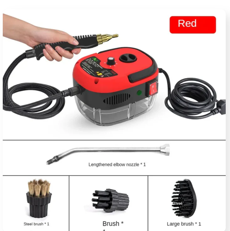 🚿✨ 2500W High-Power Steam Cleaner – Chemical-Free Deep Cleaning & 360° Hygiene 🌿💧