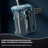 🚗 Smart Car Air Freshener – Natural French Perfume | 45 Days Long-Lasting Aroma 🌸✨