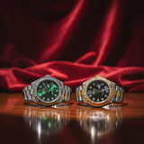 Luxury Rolex Timepieces: The Epitome of Horological Excellence and Iconic Design ( golden with black dial )