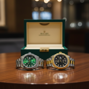 Luxury Rolex Timepieces: The Epitome of Horological Excellence and Iconic Design ( golden with black dial )