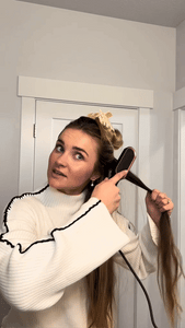 🔥 Electric Hair Straightening Comb – Fast & Safe Styling Brush